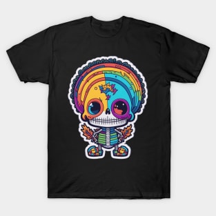 Skeleton Halloween Celebration T-Shirt